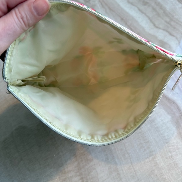 Estee Lauder Ladurée Pink Floral Cosmetic Bag - Picture 6 of 12